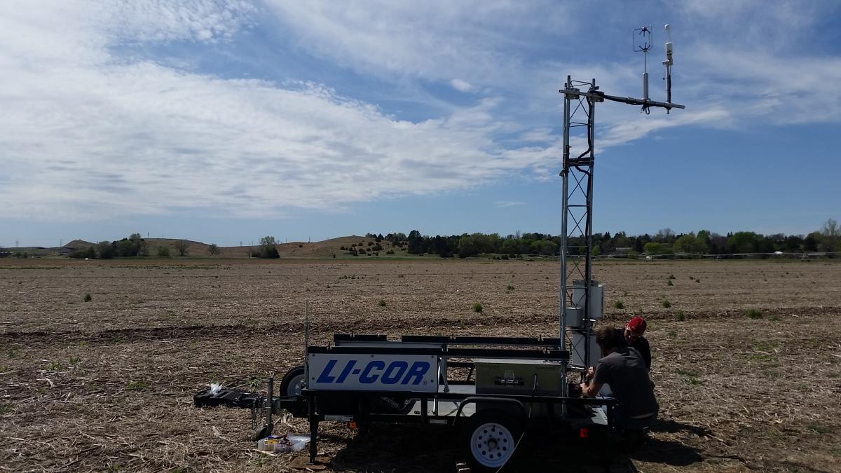 Eddy Covariance flux tower