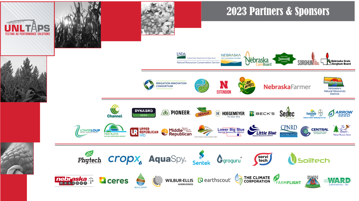 Graphic of 2023 partners and sponsors