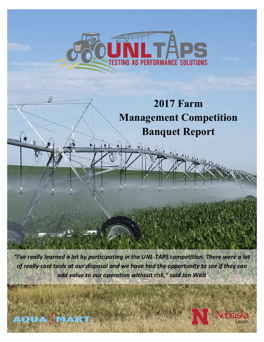 2017 Farm Management Competition Banquet Report